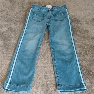 Seafarer Patch Pocket Lord Jim Jeans With Leg Stripes